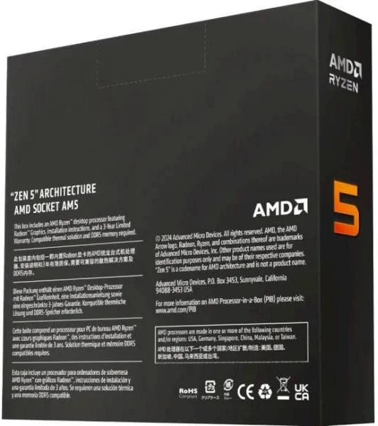 AMD Ryzen 5 9600X (100-100001405WOF) - Зображення 1