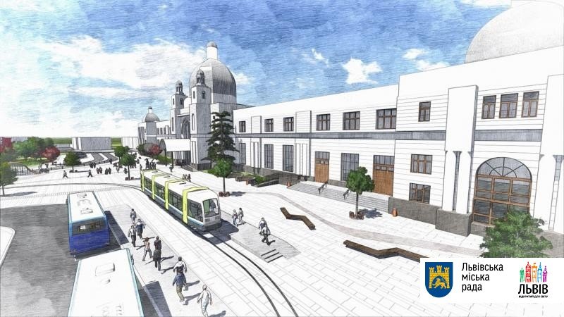 Якою буде площа Двірцева після реконструкції