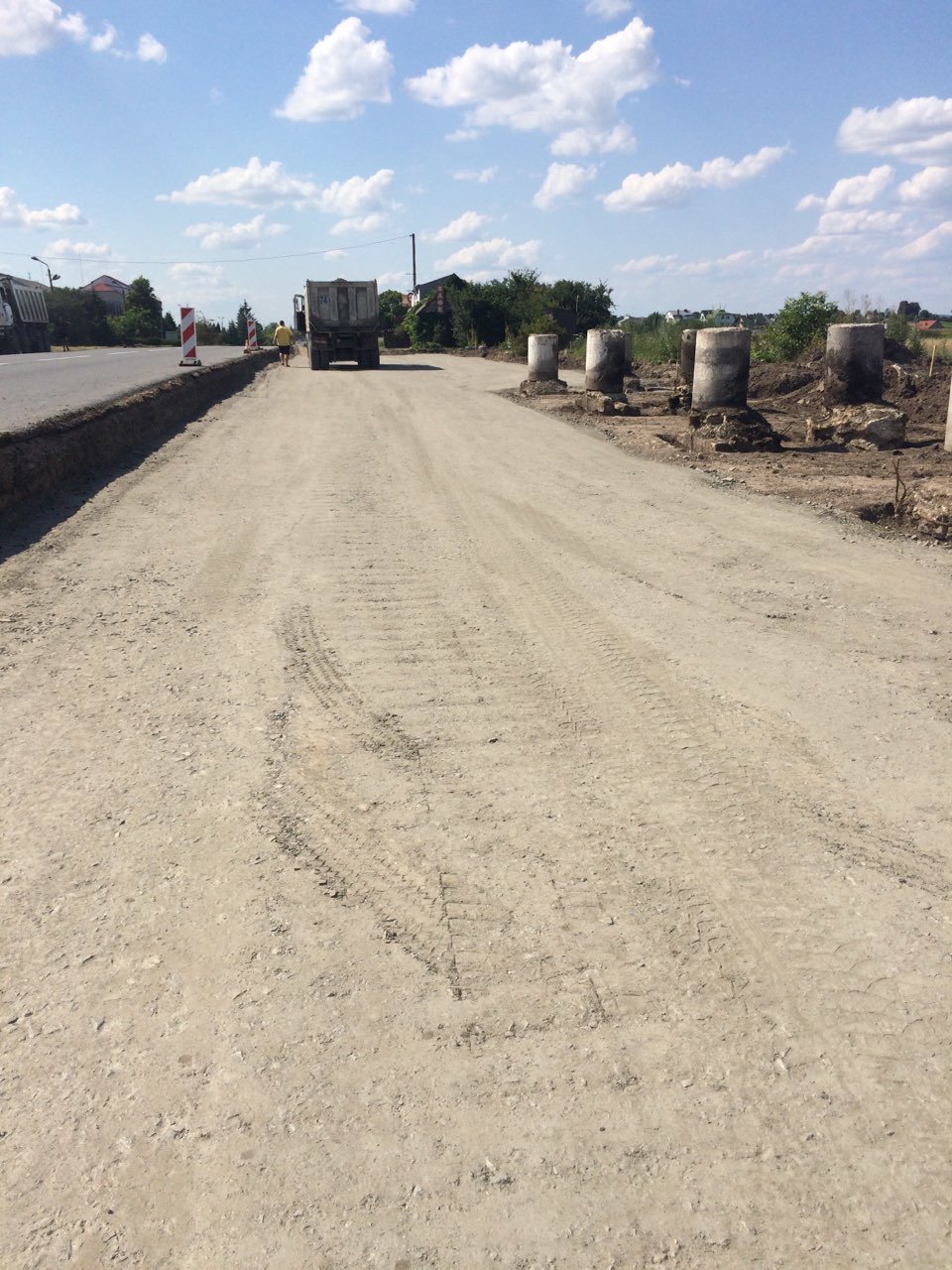 Фото: облаштування стаціонарного ГВК, Служба автодоріг Львівщини Фото: облаштування стаціонарного ГВК, Служба автодоріг Львівщини