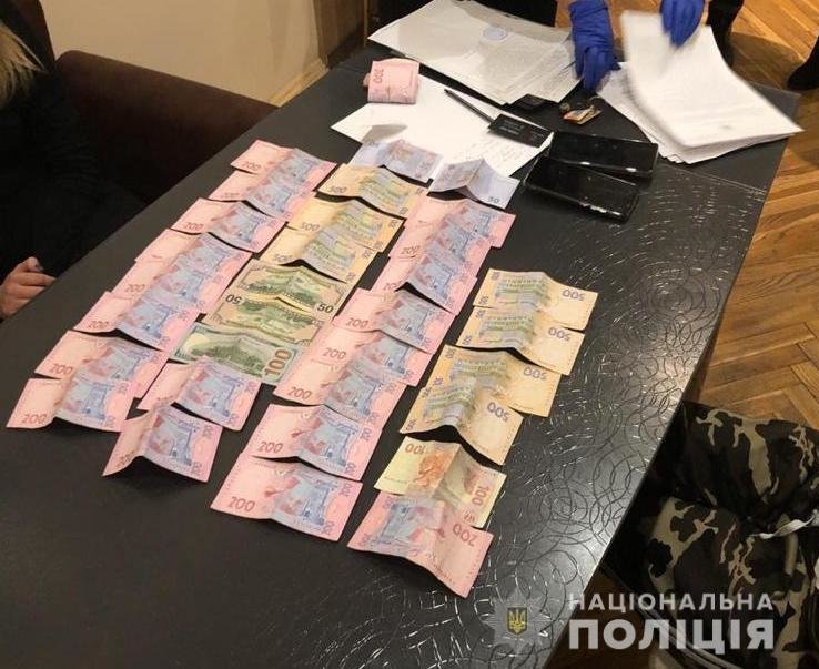 В організаторів мережі знайшли гроші/фото поліції