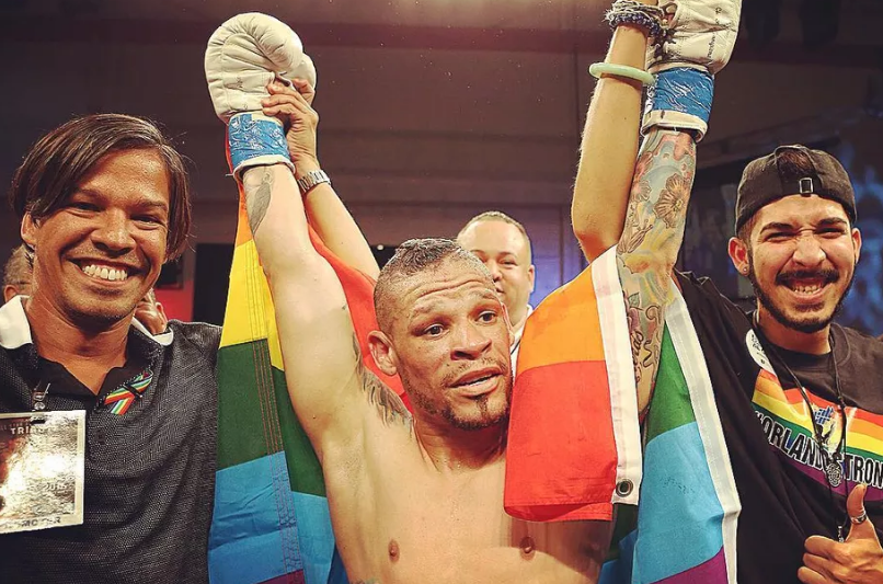 Пуерто-риканський боксер-професіонал у легкій вазі та відкритий гей Орландо Круз / фото: outsports.com
