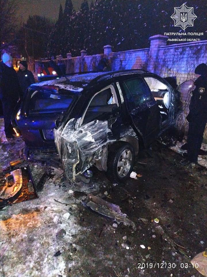 ДТП на Липинського, патрульна поліція