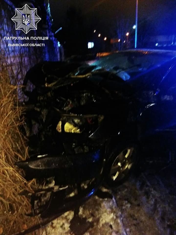 ДТП на Липинського, патрульна поліція