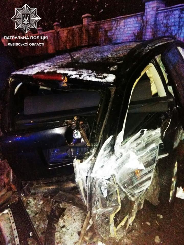 ДТП на Липинського, патрульна поліція