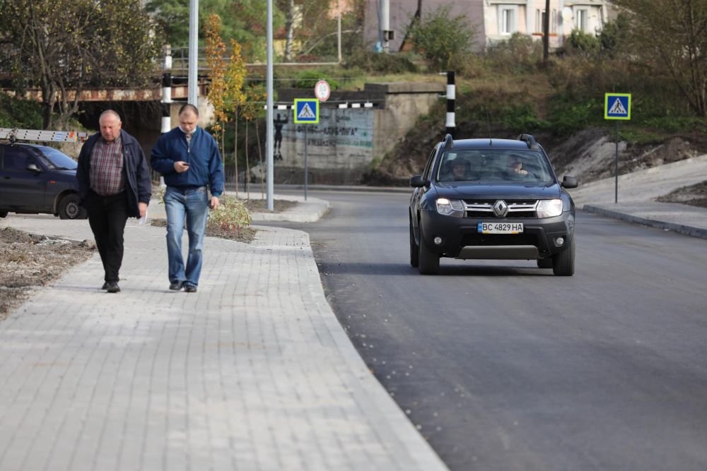 Відремонтована вулиця Курмановича у Львові. Фото - ЛМР