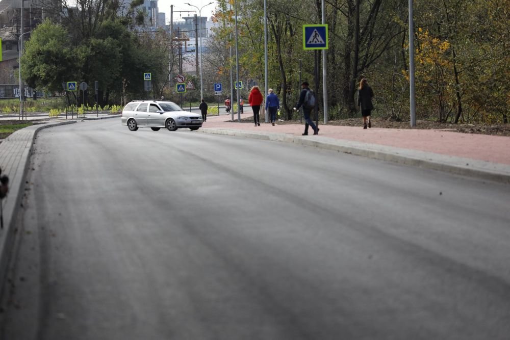 Відремонтована вулиця Курмановича у Львові. Фото - ЛМР