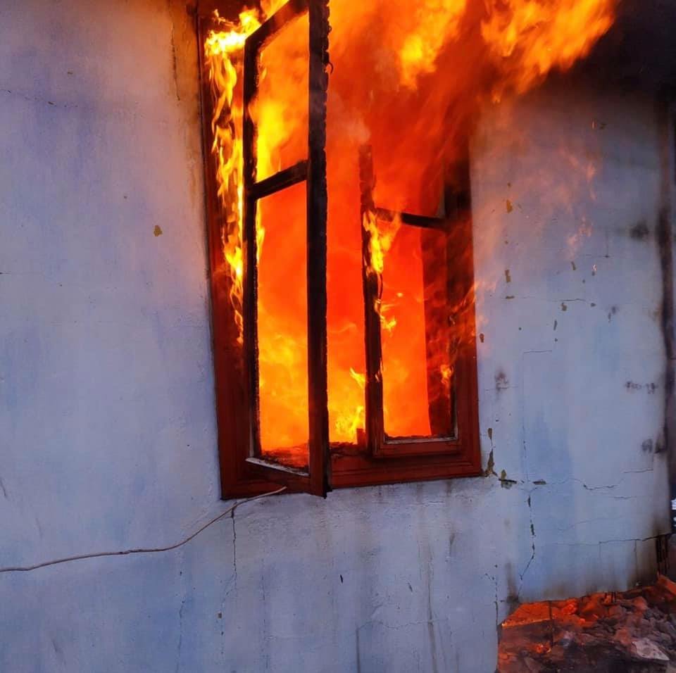 Пожежа у будинку Пожежа у будинку, Фото: ДСНС Львівщини