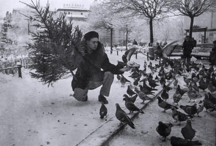 Зимовий Львів у 1960 році, Фото - Юліан Дорош