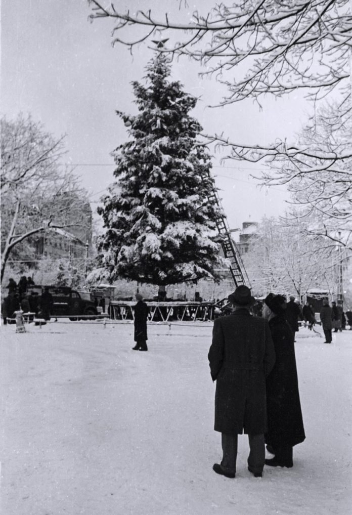 Зимовий Львів у 1960 році, Фото - Юліан Дорош