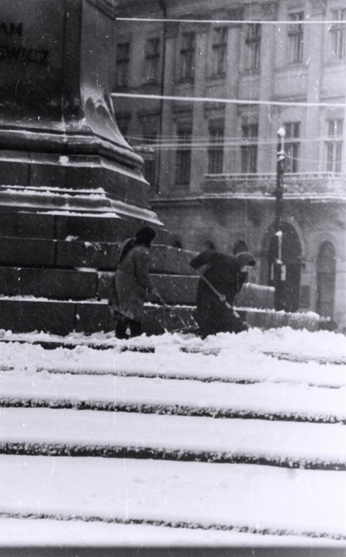 Зимовий Львів у 1960 році, Фото - Юліан Дорош