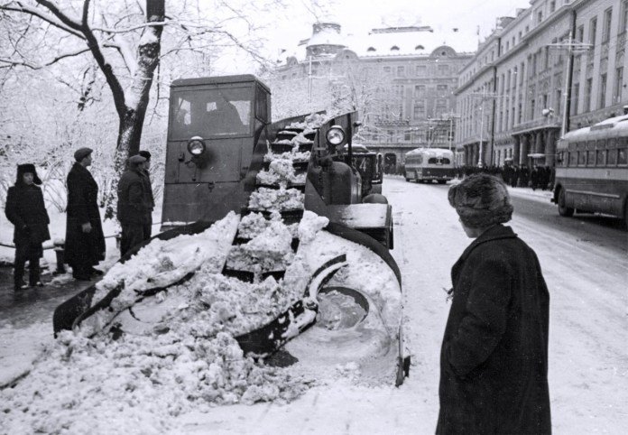 Зимовий Львів у 1960 році, Фото - Юліан Дорош