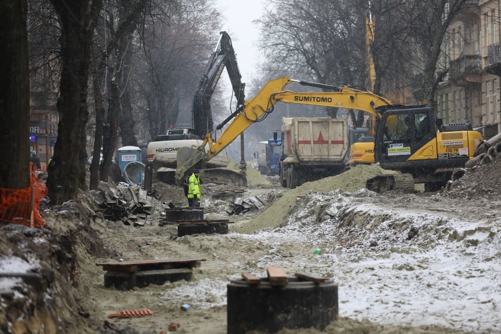 Ремонт вулиці Бандери, Фото: ЛМР