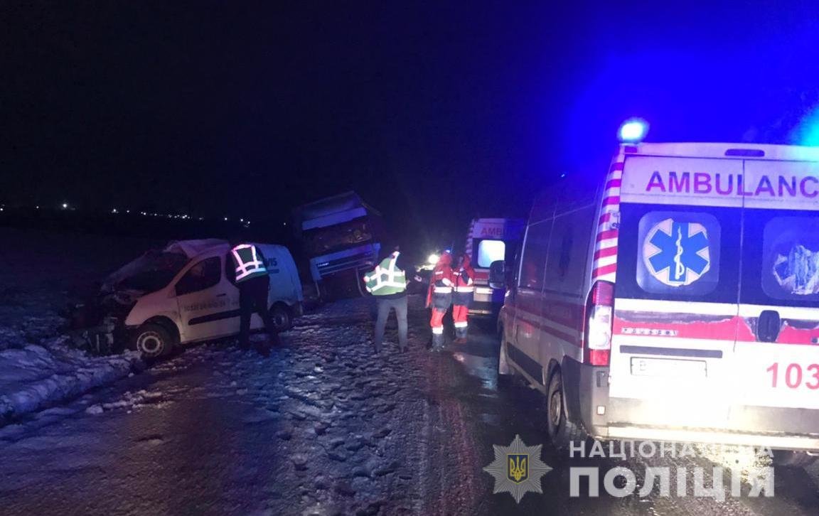 ДТП на Львівщині, Фото: пресслужба поліції Львівщини