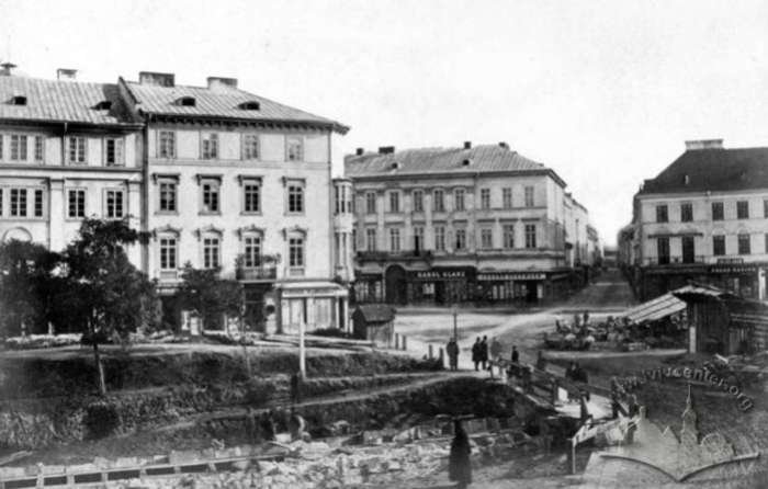 Роботи по закріпленню Полтви у 1880 роках Роботи по закріпленню Полтви у 1880 роках, Фото: photo-lviv.in.ua