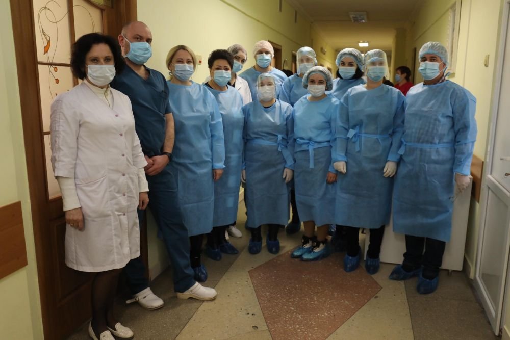 Фото - ЛМР, Вакцинація лікарів у Львові Вакцинація лікарів у Львові