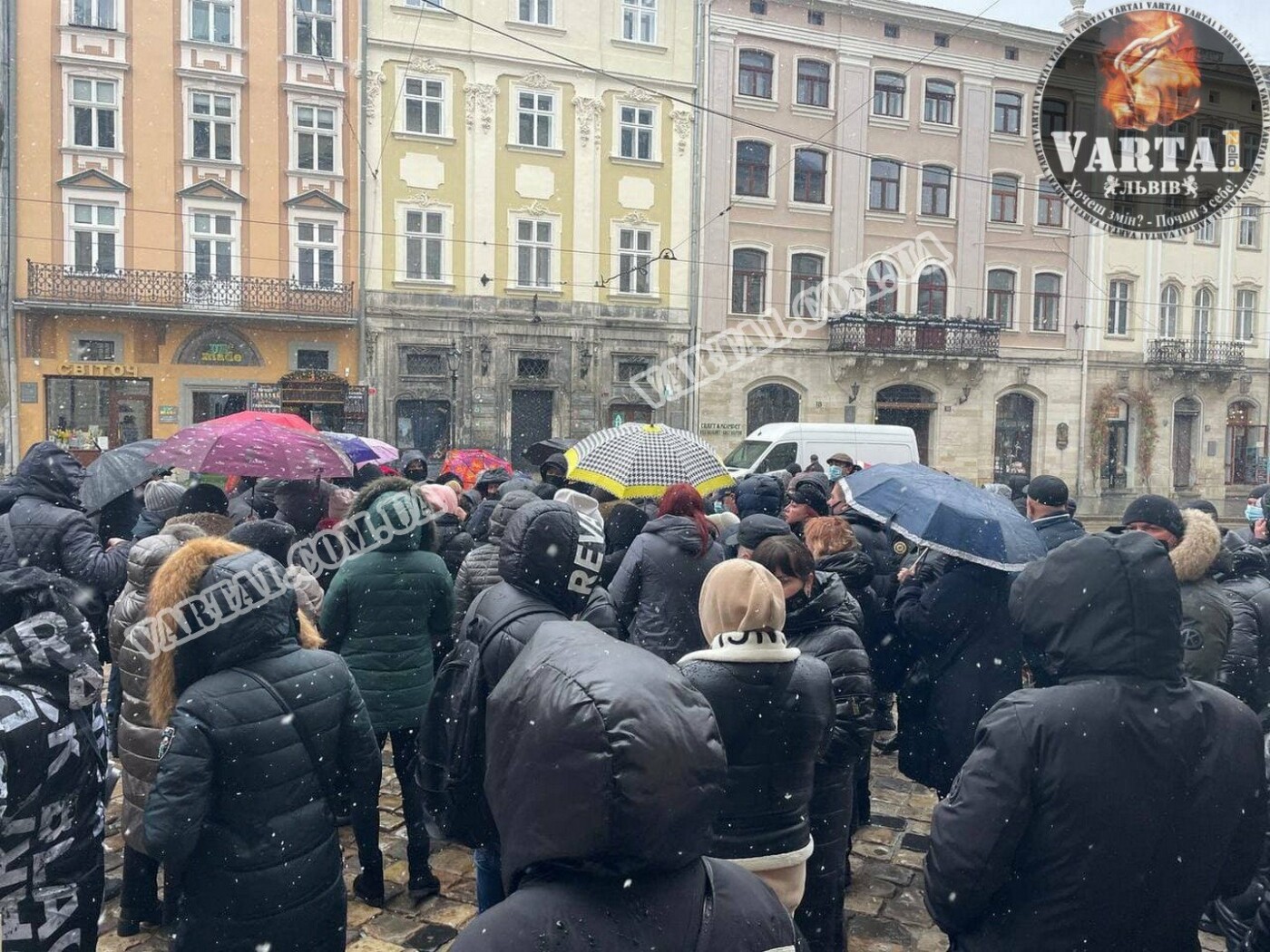 У Львові протестують підприємці ринків: подробиці, - ФОТО, ВІДЕО
