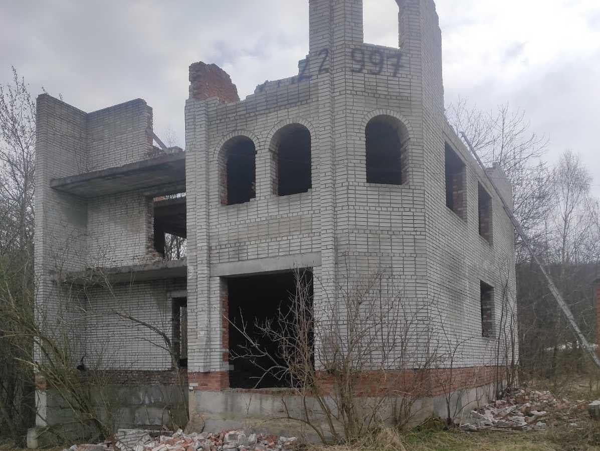 Обвал будинку на Львівщині, Фото - ДСНС