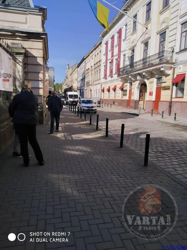 Пожежа на вулиці Коперника, Фото: Варта-1