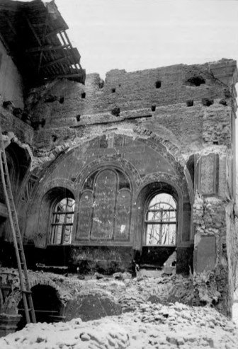 Зруйнована церква Святого Духа у Львові, 1939 рік