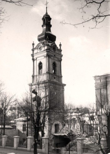 Зруйнована семінарія Святого Духа у Львові, 1939 рік