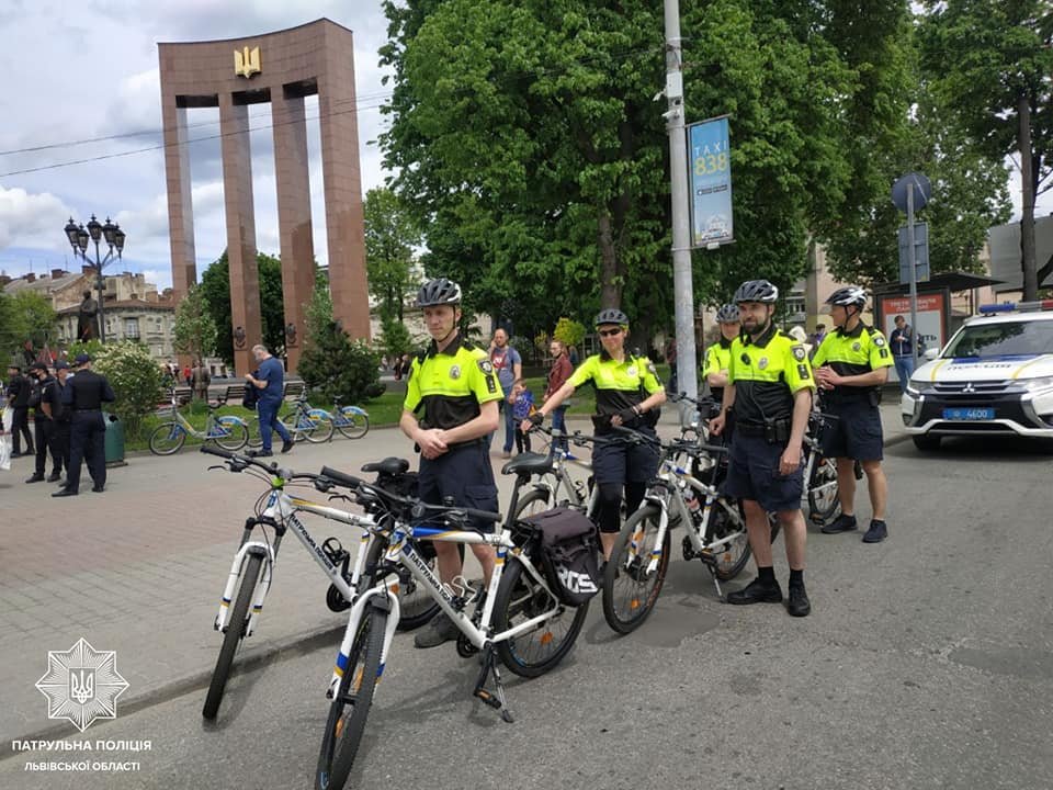 У Львові велопатрульні відкрили свій четвертий сезон, - ФОТО, фото-1, Патрульна поліція Львівської області