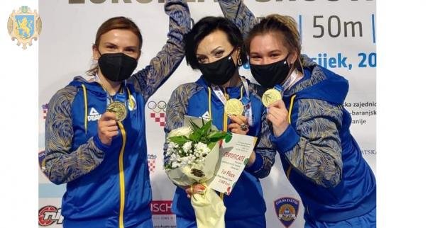 Українська команда виборола золото на чемпіонаті Європи  з кульової і стендової стрільби, Фото - ЛОДА