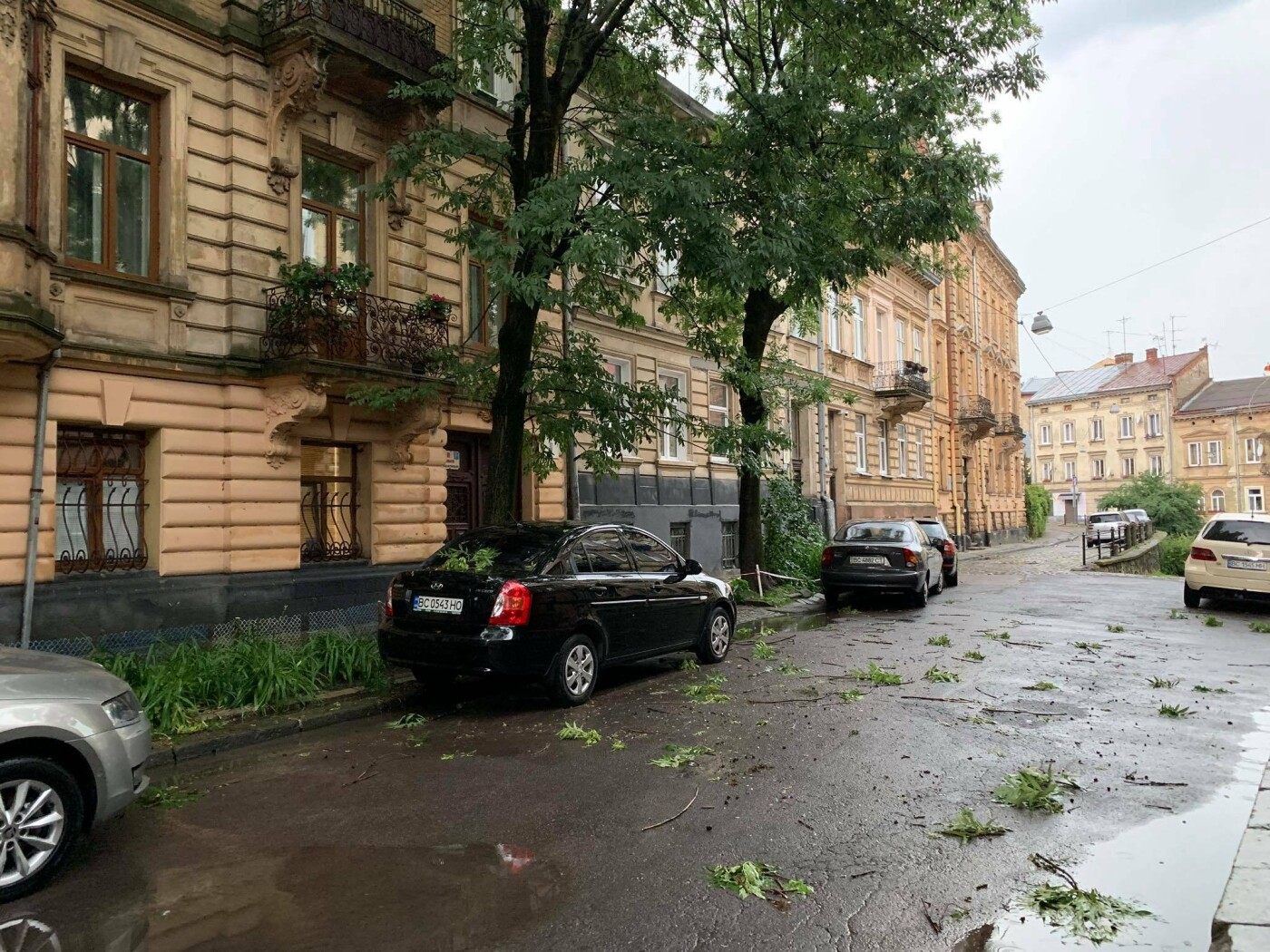 Наслідки негоди на інших вулицях міста, Фото - 032.ua