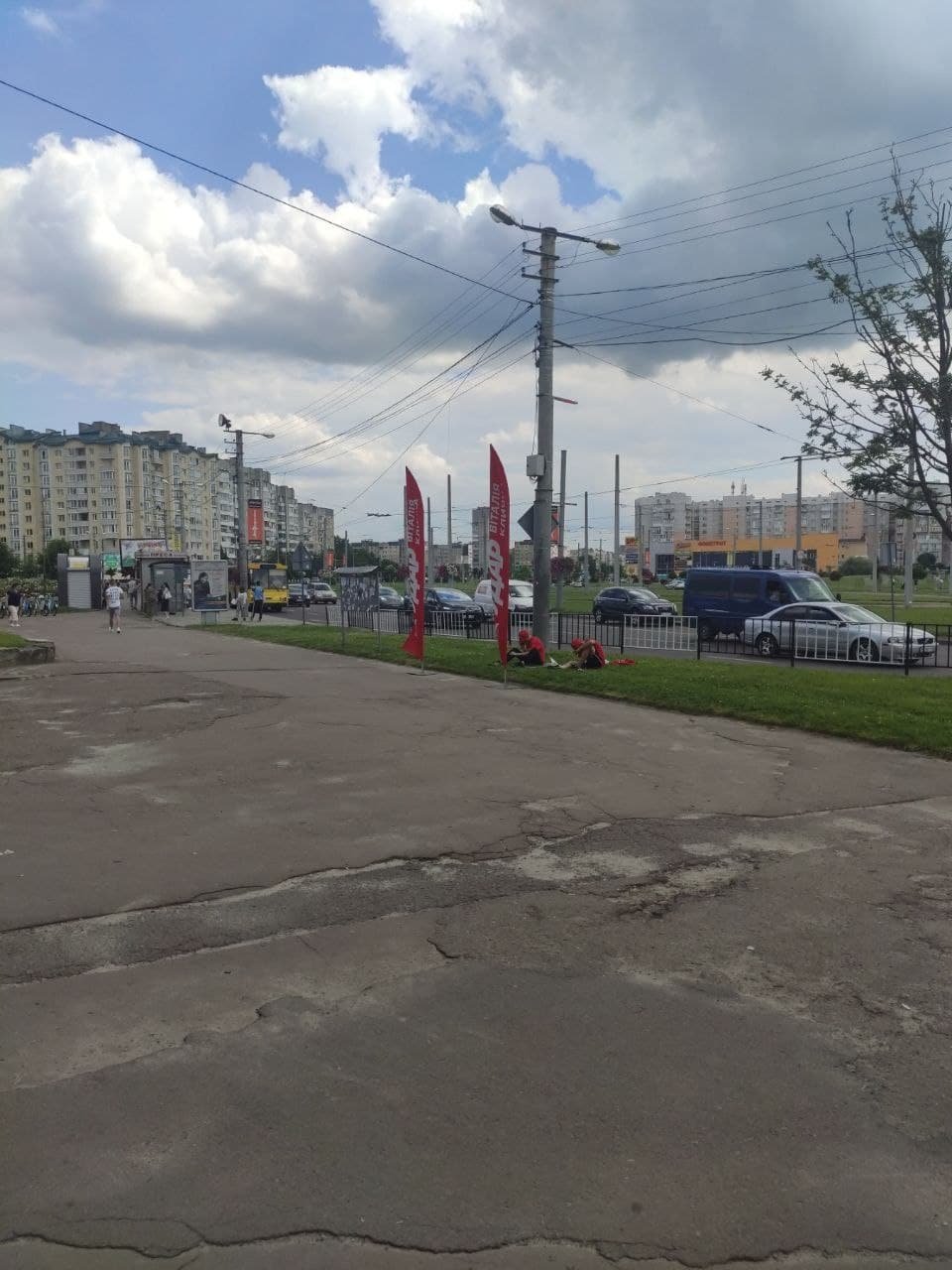 У Львові діти рекламували партію Кличка, - ФОТО