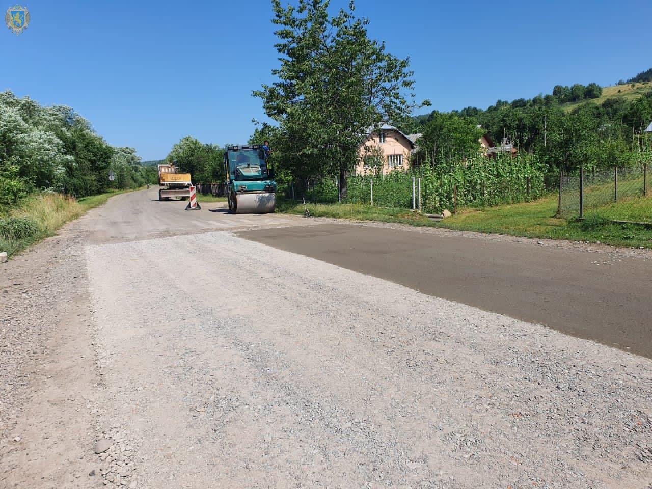 Ремонт дороги Орів – Нижня Стинава, Фото - ЛОДА