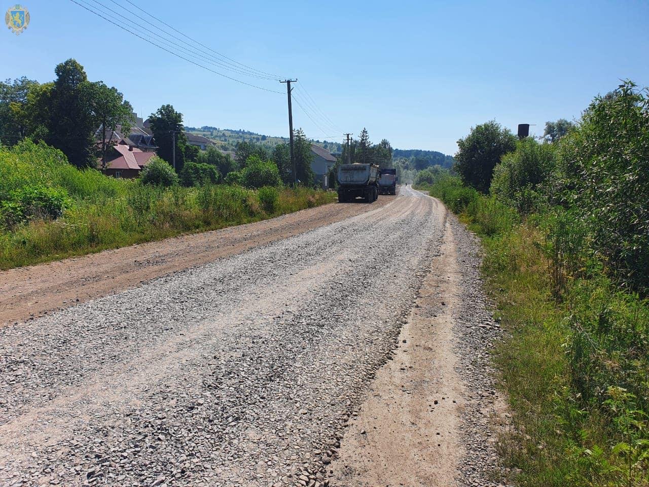Ремонт дороги Орів – Нижня Стинава, Фото - ЛОДА