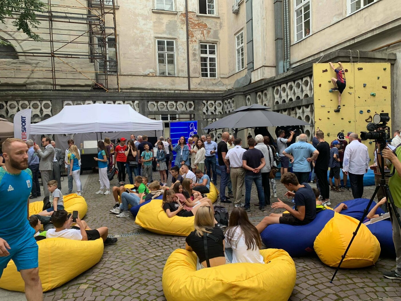 У Львові відкрили фан-зону Lviv Olympic Space