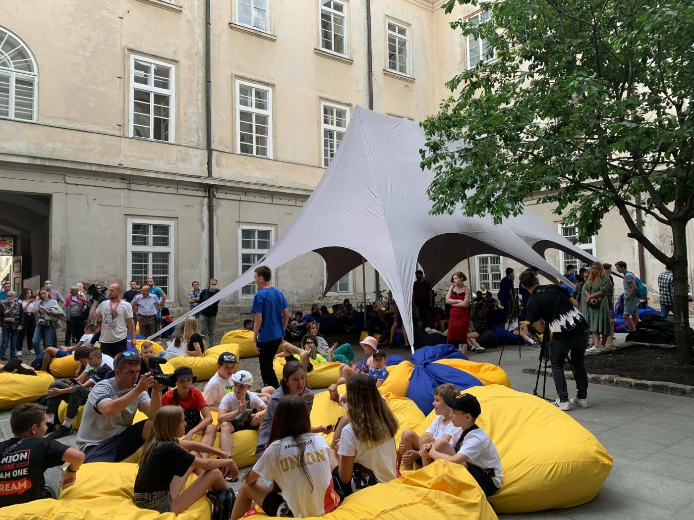 У Львові відкрили фан-зону Lviv Olympic Space