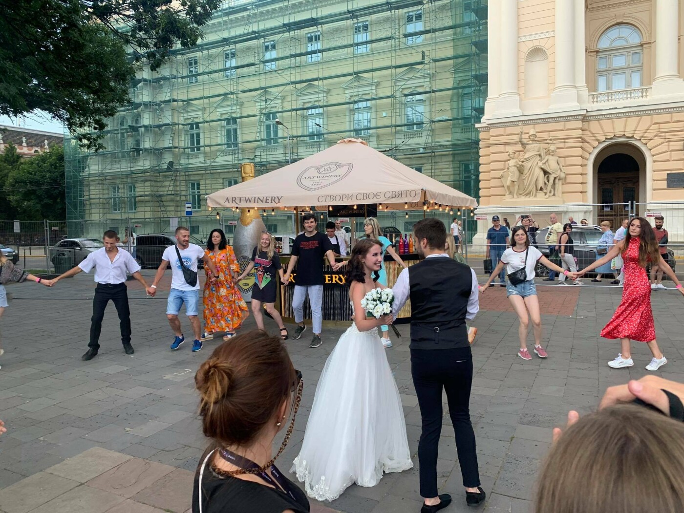 Танець молодят на "Італійському весіллі" у Львові, Фото - 032