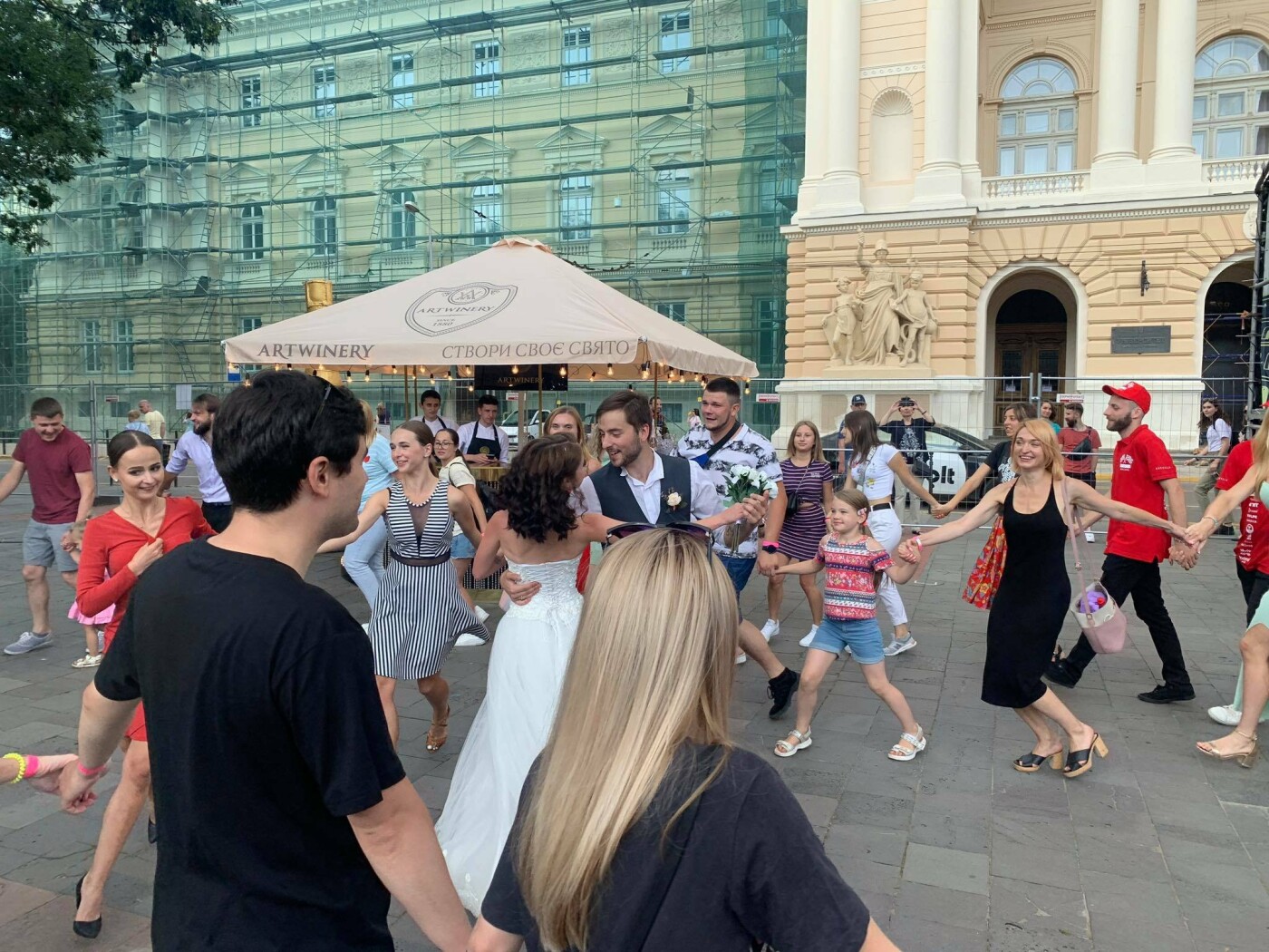 Танець молодят на "Італійському весіллі" у Львові, Фото - 032