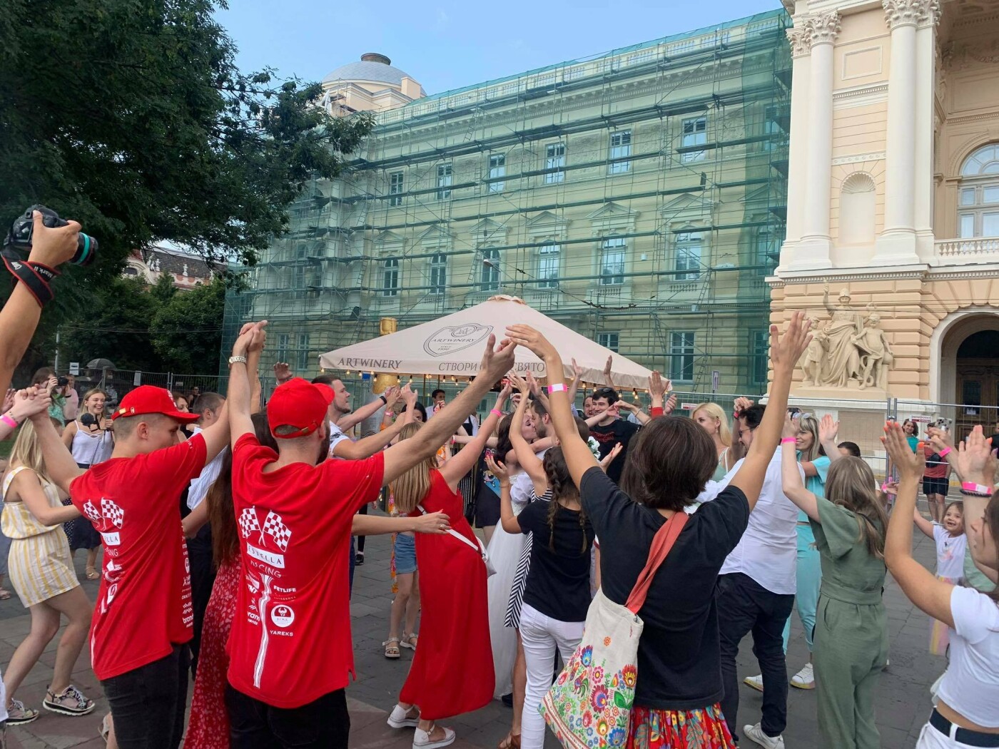 Танець молодят на "Італійському весіллі" у Львові, Фото - 032