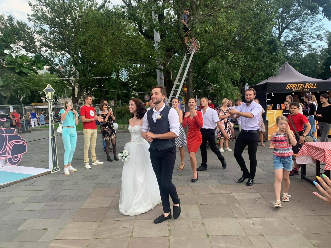 Танець молодят на "Італійському весіллі" у Львові, Фото - 032