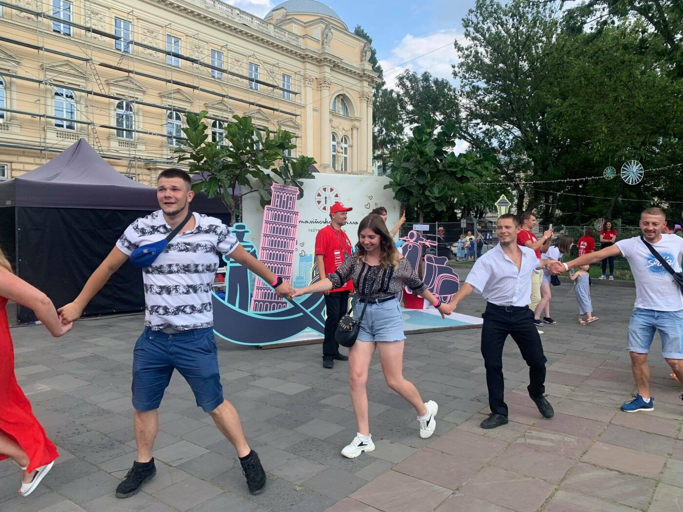 Танець молодят на "Італійському весіллі" у Львові, Фото - 032
