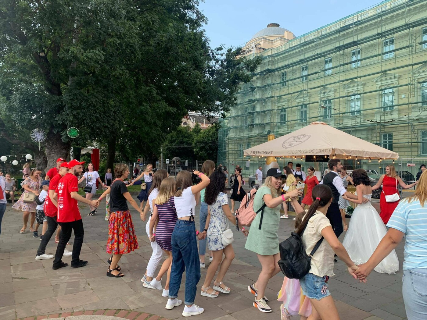 Танець молодят на "Італійському весіллі" у Львові, Фото - 032