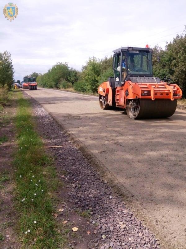 Ремонт ділянки дороги Золочів - Красне на Львівщині: коли завершать роботи 