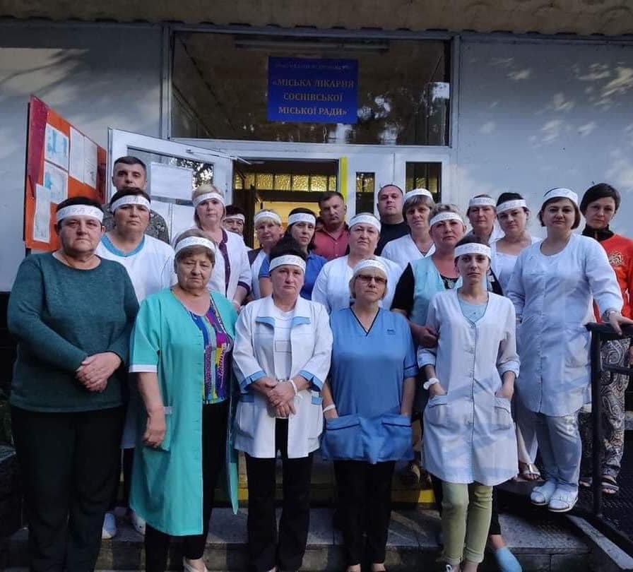 Медики однієї із лікарень на Львівщині оголосили голодування