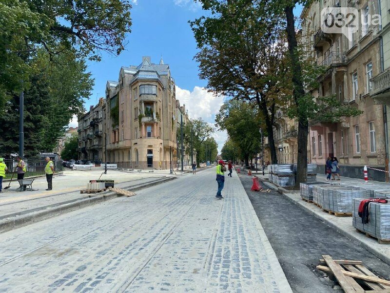 У Львові частину вулиці Бандери відкриють для проїзду транспорту