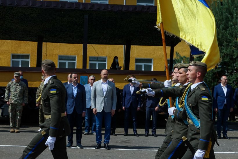 Прем’єр-міністри України та Грузії відвідали Міжнародний центр миротворчості та безпеки на Львівщині, фото-1, Фото: КМУ