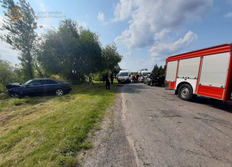 ДТП з потерпілими у Сокалі, Фото - ДСНС Львівщини