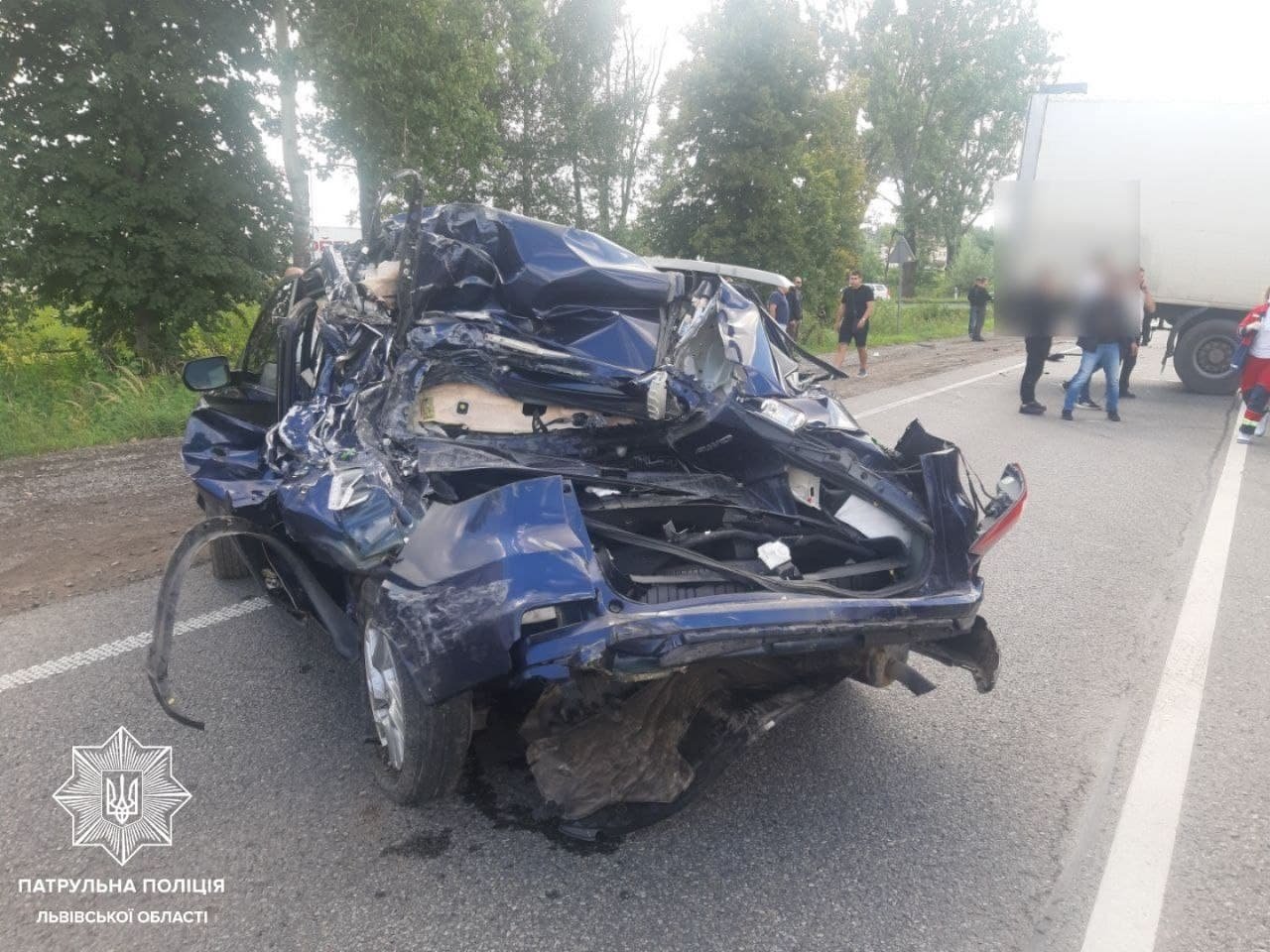 Біля Львова зіткнулися зразу чотири авто та вантажівки: через ДТП ускладнений рух на трасі Київ - Чо..., фото-2, Патрульна поліція Львівської області