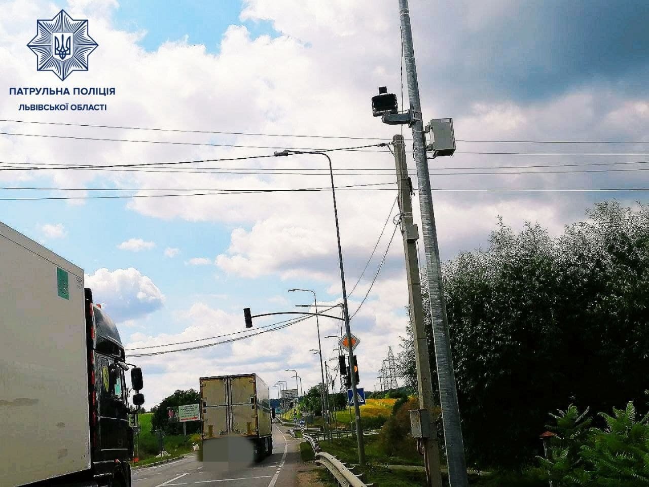 На Львівщині з 3 вересня запрацює ще одна камера автоматичної відеофіксації правопорушень: де саме