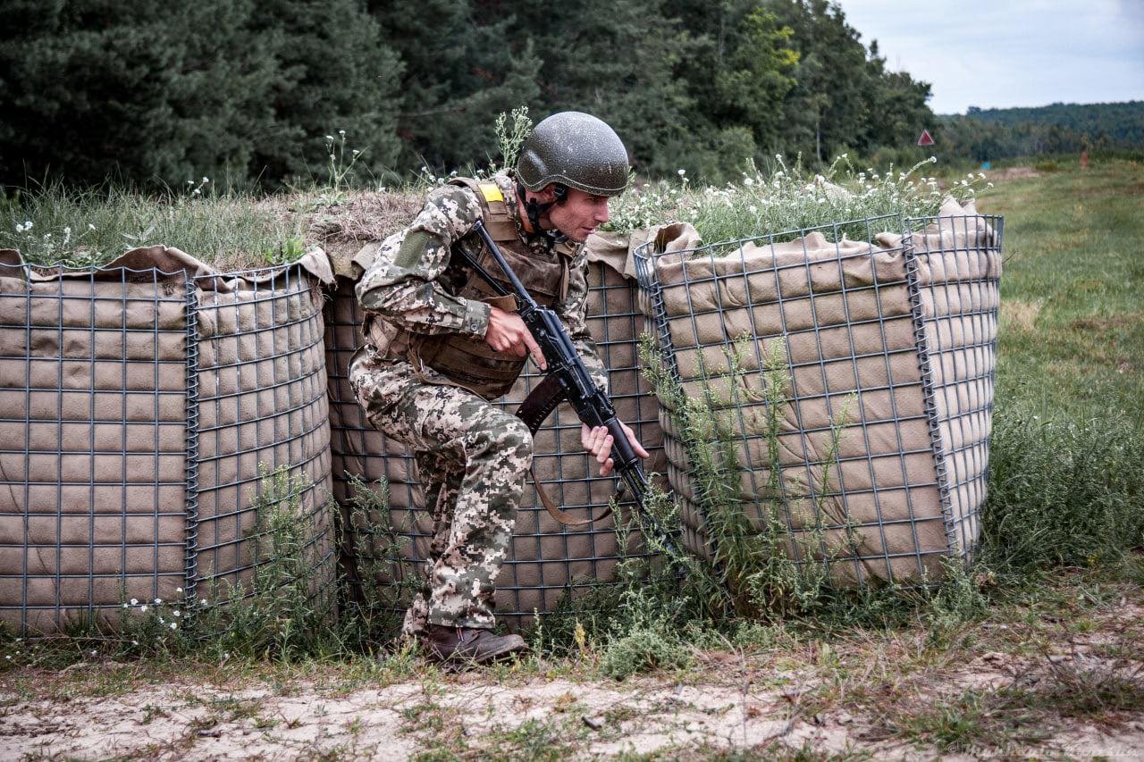 Навчання військових на Львівщині, Фото - Марія Левко