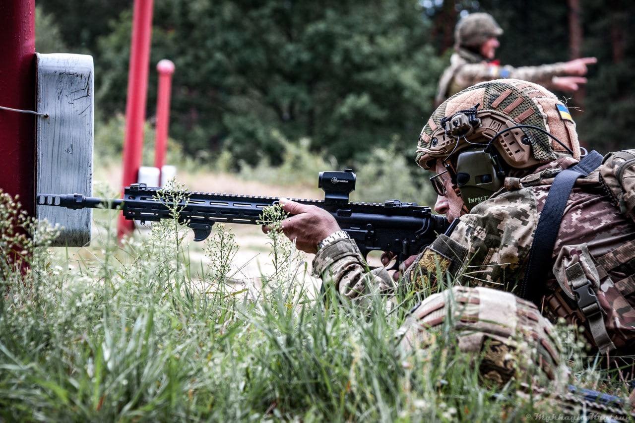 Навчання військових на Львівщині, Фото - Марія Левко