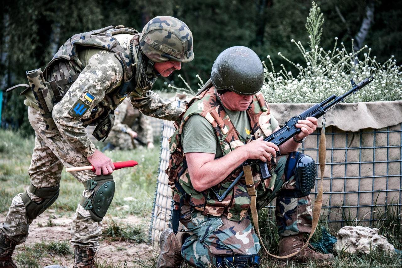 Навчання військових на Львівщині, Фото - Марія Левко