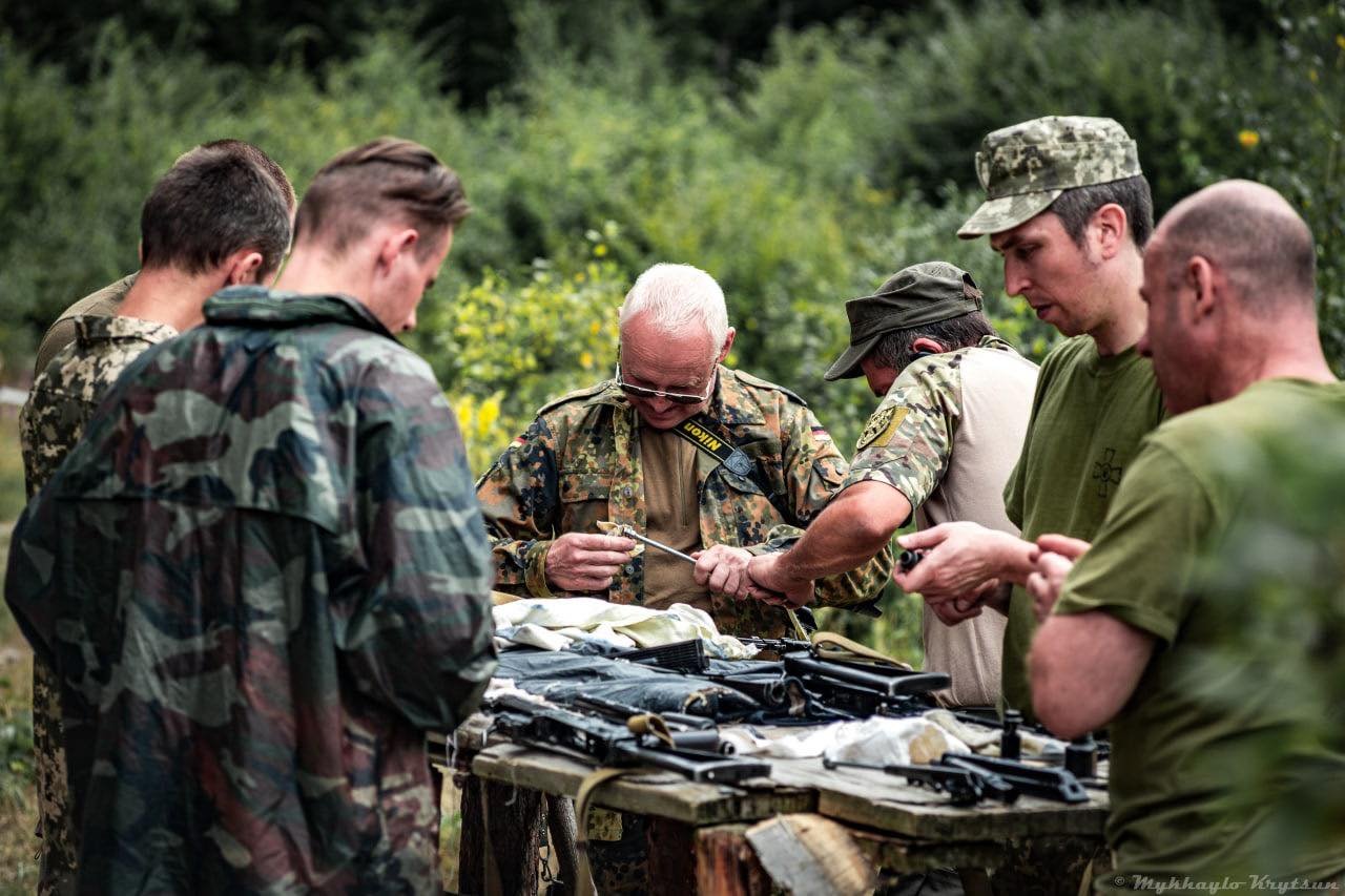 Навчання військових на Львівщині, Фото - Марія Левко