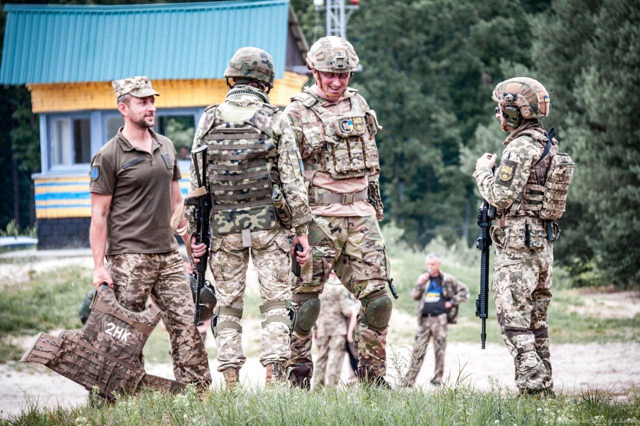 Навчання військових на Львівщині, Фото - Марія Левко